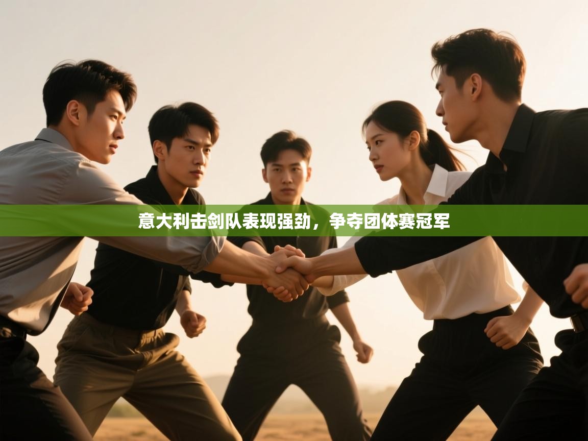 意大利击剑队表现强劲,争夺团体赛冠军 第2张