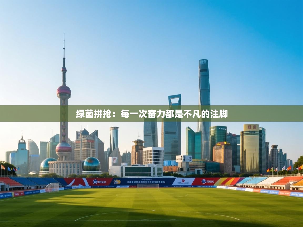 绿茵拼抢:每一次奋力都是不凡的注脚 第1张