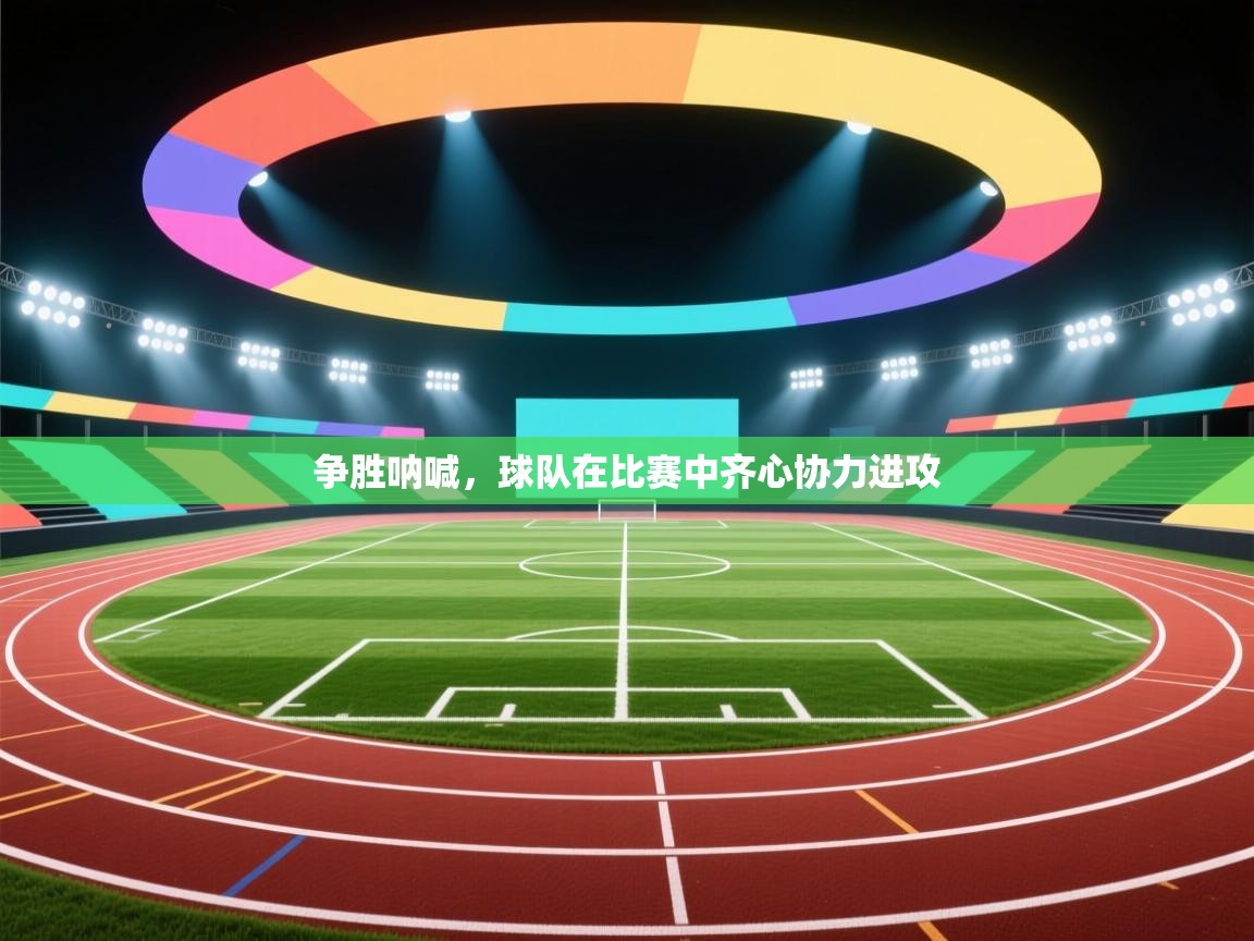 争胜呐喊,球队在比赛中齐心协力进攻 第2张